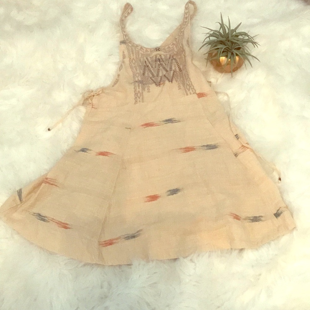 Open back free people dress